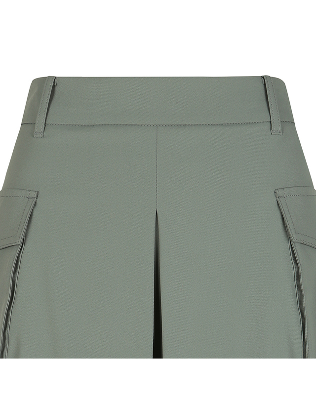 링스 골프 링스 여성 사이드 포켓 A라인 큐롯 L21C1PC390_KH 착용컷
