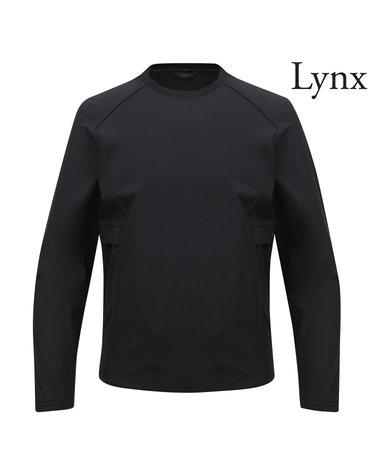 남성 긴팔 라운드넥 트레이닝 상의 L11D1JP296_BK