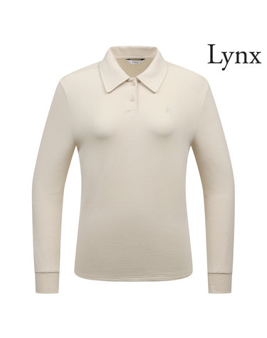 여성 루즈핏 재원단 카라 풀오버 L21D3TO155_BG
