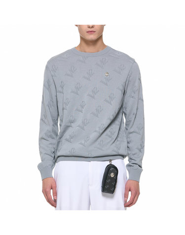 MEN LOGO BASIC FULLOVER V11B3SR105_GY