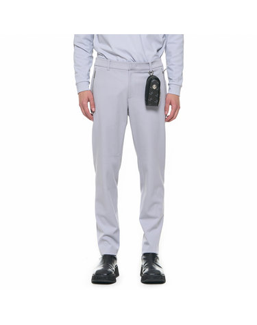 ZIPPER DETAIL SLIM PANTS V11B3PT303_GY