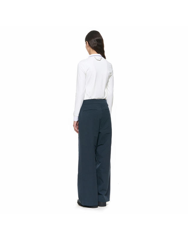 브이트웰브 TWO TUCK WIDE FIT PANTS V21B3PT317_DG 착용컷