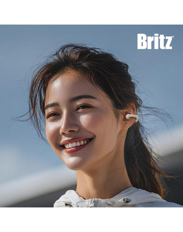 브리츠 [브리츠] 최신 블루투스 6.0V 오픈형 이어링 이어폰 BZ-EO9 상품평이벤트 착용컷