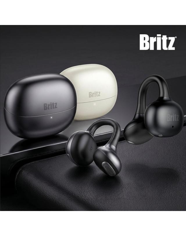 브리츠 [브리츠] 최신 블루투스 V6 멀티페어링 오픈형 이어링 이어폰 BZ-JX7Pro 이벤트 착용컷