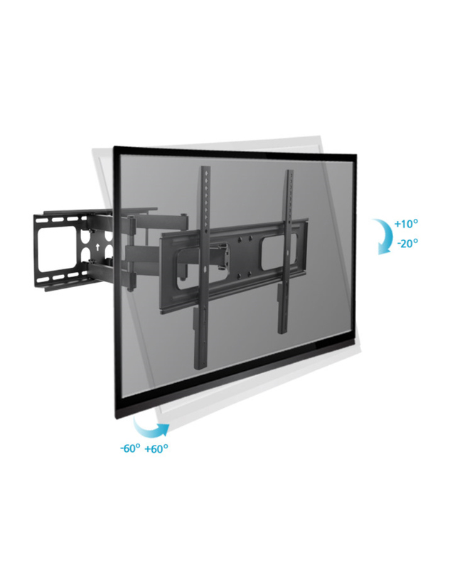이놀 마운트뷰 LPA36-466 32-98인치 TV 거치대 벽걸이 브라켓 티비 풀모션 관절형 착용컷