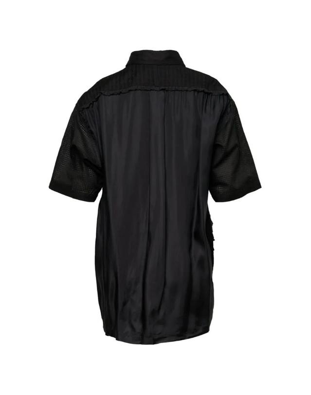 리 메튜스 [해외직구] 26 FW 리 매튜스 빅토리아 러플 디테일 셔츠 M2601TO01000BLACK TP455275623 착용컷