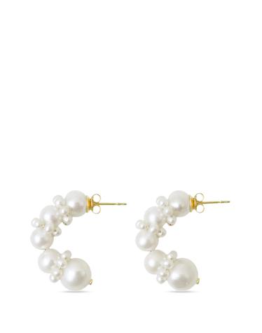 [해외직구] 컴플릿티드 웍스 pearl cluster earrings 12127967281416 TP725500946