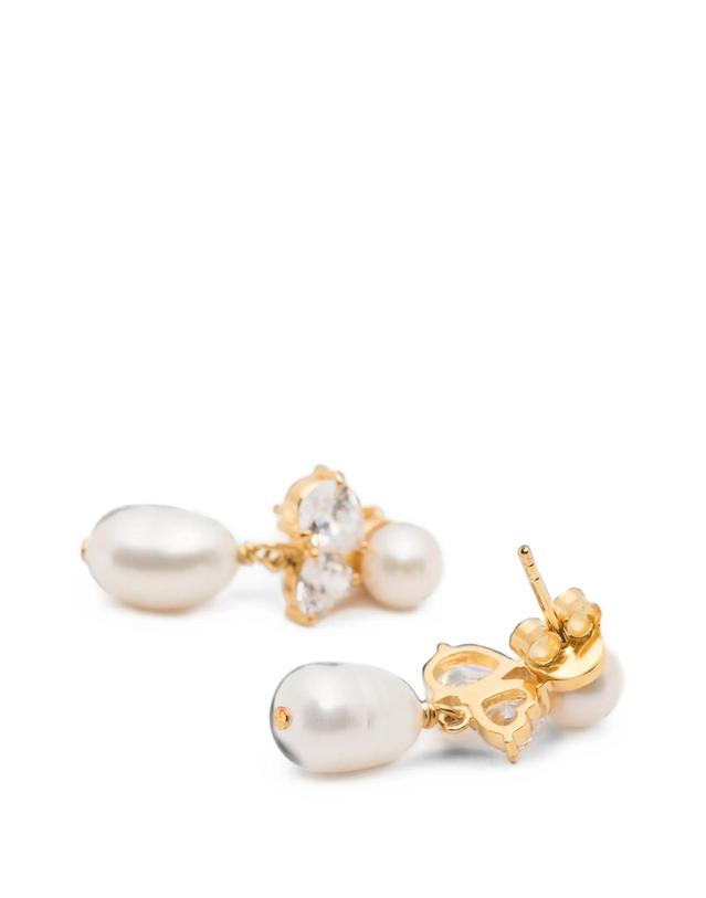 컴플리티드웍스 [해외직구] 컴플릿티드 웍스 pearl and zirconia earrings 12219431223560 TP725556589 착용컷