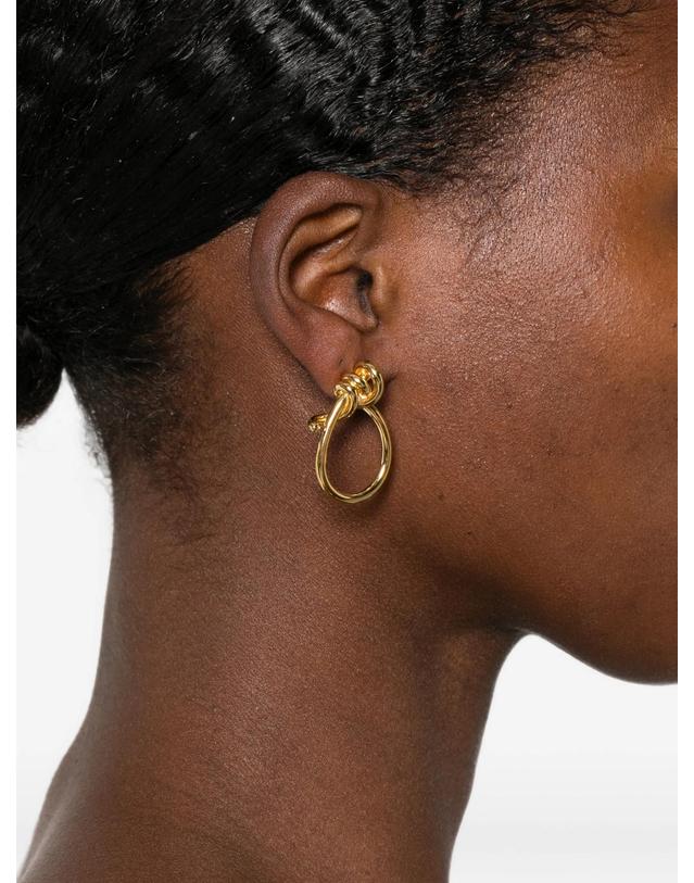 컴플리티드웍스 [해외직구] 컴플릿티드 웍스 knot earrings 12219430764808 TP725556513 착용컷