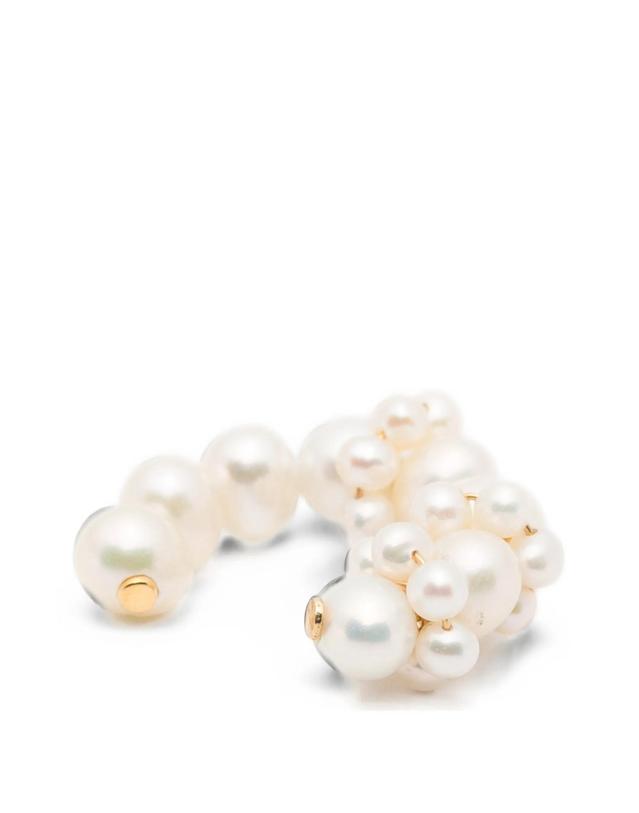 컴플리티드웍스 [해외직구] 컴플릿티드 웍스 pearl embellished ear cuff 12219431387400 TP725556480 착용컷