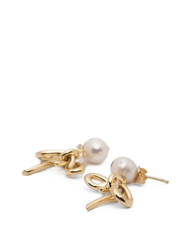 컴플리티드웍스 [해외직구] 컴플릿티드 웍스 Once in a Blue Moon drop earrings 12219430928648 TP725556588 착용컷