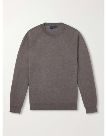 [해외직구] 26 FW THOM SWEENEY 브라운 울 스웻셔츠 TP581618889