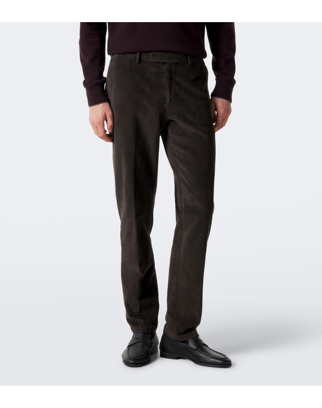 톰 스위니 [해외직구] 26 FW Thom Sweeney 코튼 실크 블렌드 코듀로이 치노 팬츠 TP581704942 착용컷