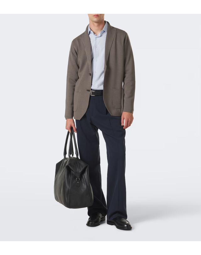 톰 스위니 [해외직구] 26 FW Thom Sweeney 니트 울 블레이저 TP582095146 착용컷
