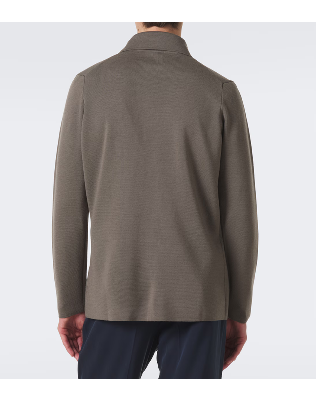 톰 스위니 [해외직구] 26 FW Thom Sweeney 니트 울 블레이저 TP582095146 착용컷