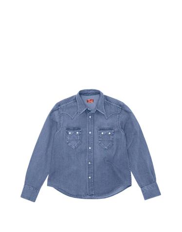 [해외직구] 26 FW 포르텔라 Redford western denim shirt WREDFORDDL795BLU TP459282937