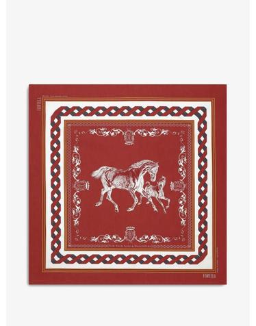 [해외직구] 26 FW 포르텔라 Spirit print bandana BANDANASPIRITRED TP459440530