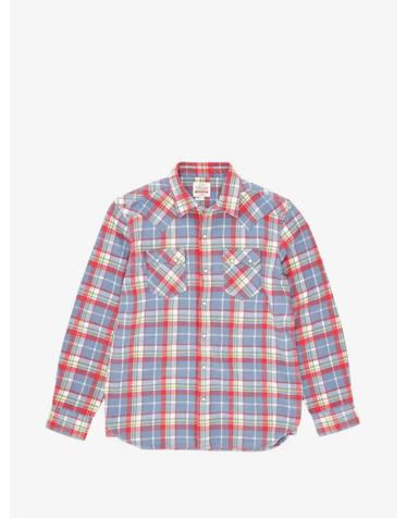 [해외직구] 26 FW 포르텔라 Josh checked cotton shirt JOSHPS006RGR TP459279471