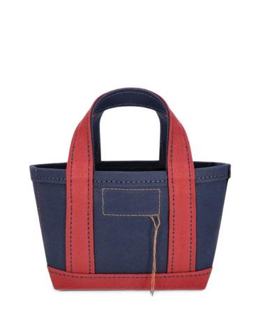 [해외직구] 26 FW 포르텔라 알리 미니 캔버스 토트 백 WALYBAGFR001BLU TP459455828