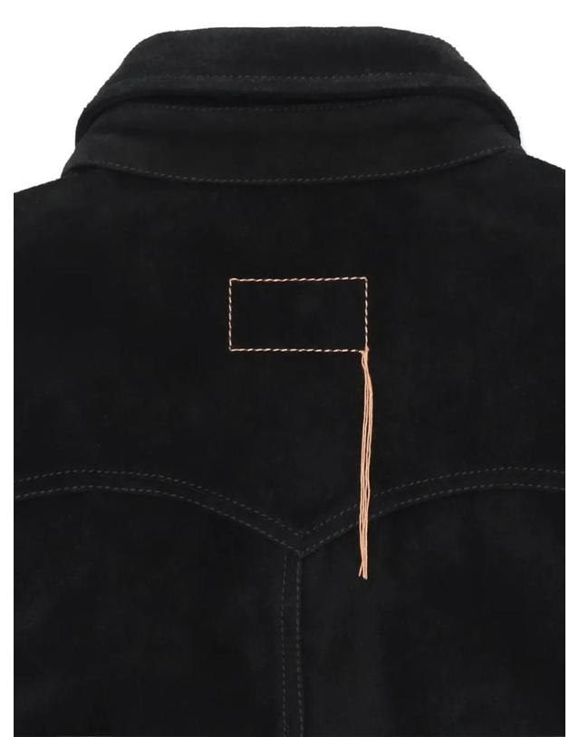 포르텔라 [해외직구] 26 FW 포르텔라 린다 스웨이드 셔츠 WLINDACRO01BLK TP457537241 착용컷