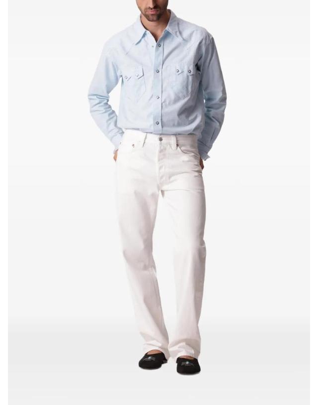 포르텔라 [해외직구] 26 FW 포르텔라 Hudson Texas japan oxford shirt HUDSON1DL143BLU TP459279449 착용컷