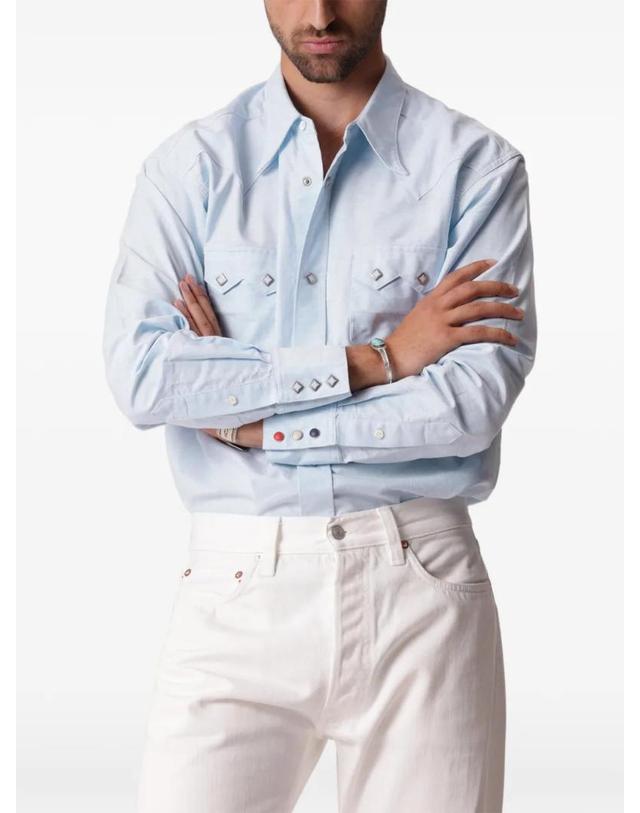 포르텔라 [해외직구] 26 FW 포르텔라 Hudson Texas japan oxford shirt HUDSON1DL143BLU TP459279449 착용컷