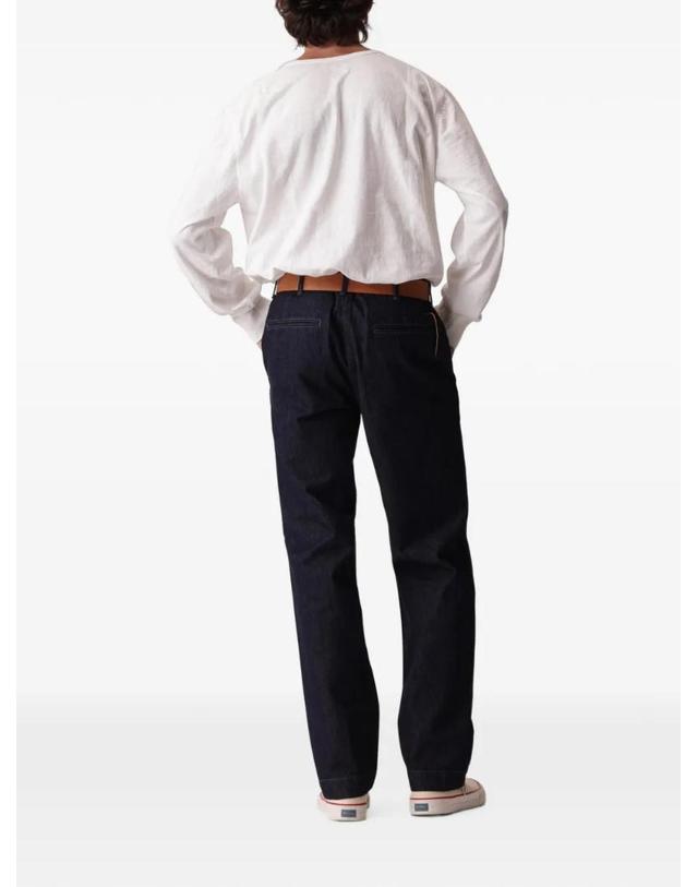 포르텔라 [해외직구] 26 FW 포르텔라 Officer selvedge jeans OFFICERGP010BLU TP459299827 착용컷