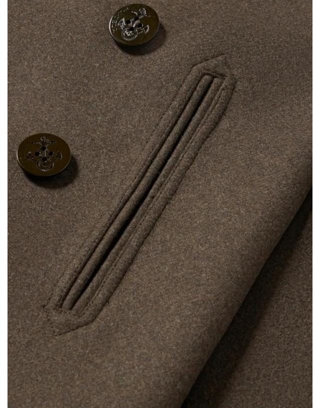 포르텔라 [해외직구] 26 FW 포르텔라 더블 브레스티드 울 코트 PEACOTMA657GRE TP458481655 착용컷
