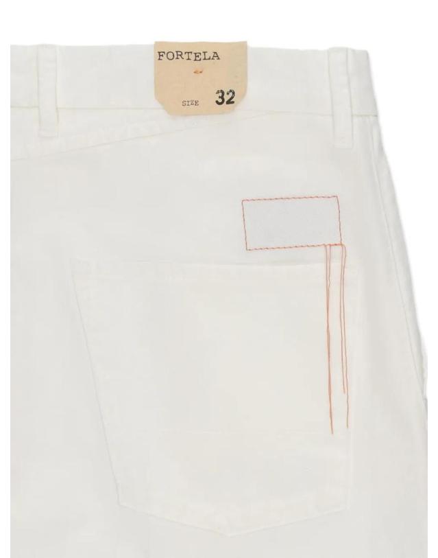 포르텔라 [해외직구] 26 FW 포르텔라 켄트 백 포켓 팬츠 KENT0035TWHI TP457809278 착용컷