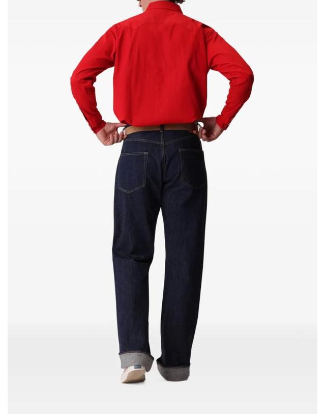 포르텔라 [해외직구] 26 FW 포르텔라 x Big Yank Stakes western shirt STAKESBY001RED TP459279473 착용컷