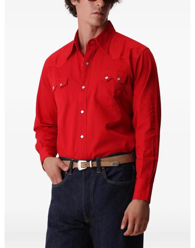 포르텔라 [해외직구] 26 FW 포르텔라 x Big Yank Stakes western shirt STAKESBY001RED TP459279473 착용컷