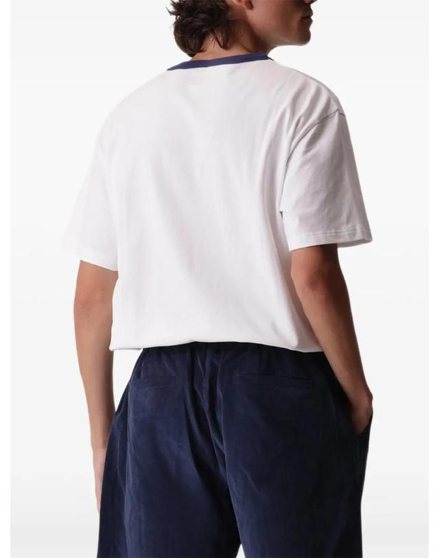 포르텔라 [해외직구] 26 FW 포르텔라 보이드 크루 넥 티셔츠 BOYDMF006WHI TP459034930 착용컷
