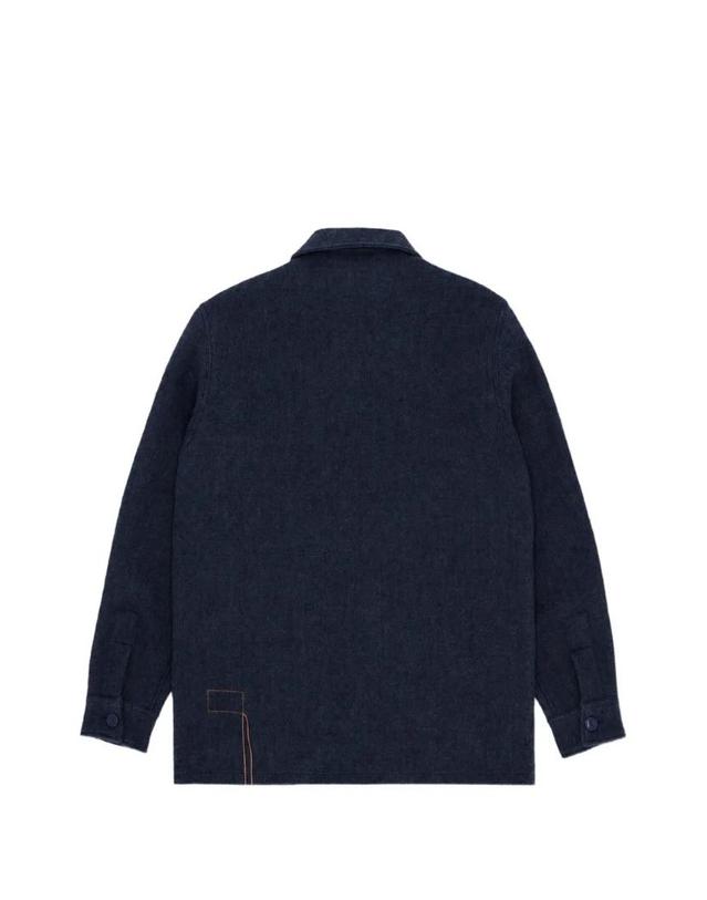 포르텔라 [해외직구] 26 FW 포르텔라 Pepper wool overshirt PEPPERMA828NVY TP459279323 착용컷