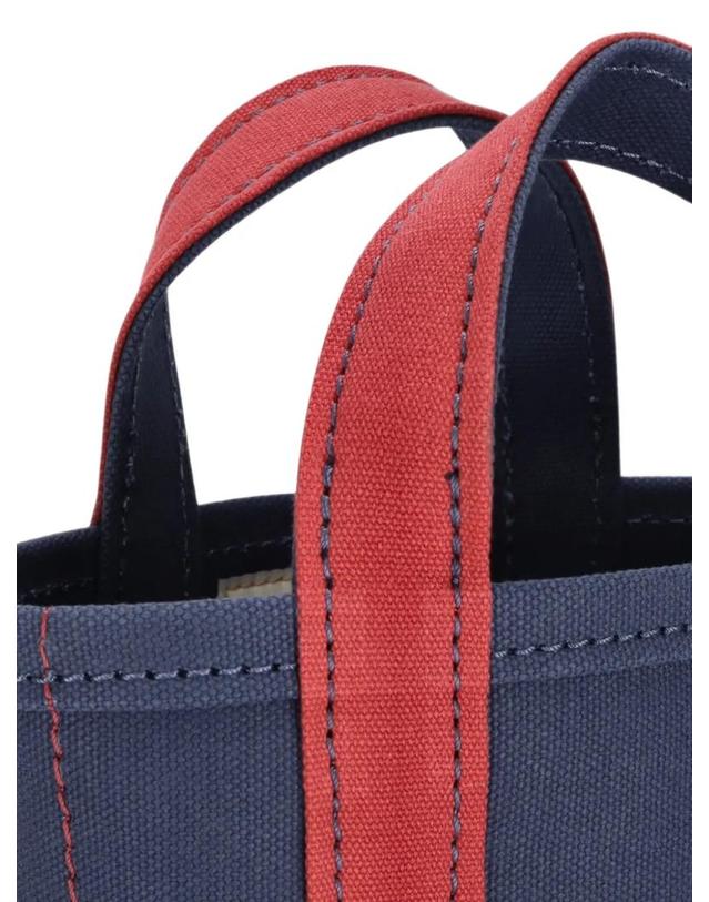 포르텔라 [해외직구] 26 FW 포르텔라 알리 미니 캔버스 토트 백 WALYBAGFR001BLU TP459455828 착용컷