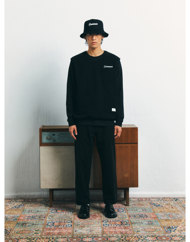 컨티먼트 POCKET FLEECE VEST 착용컷