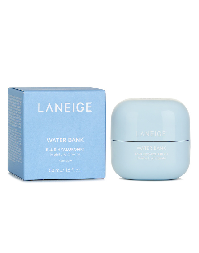 라네즈 라네즈 워터뱅크 블루 히아루론산 크림 50ml 착용컷