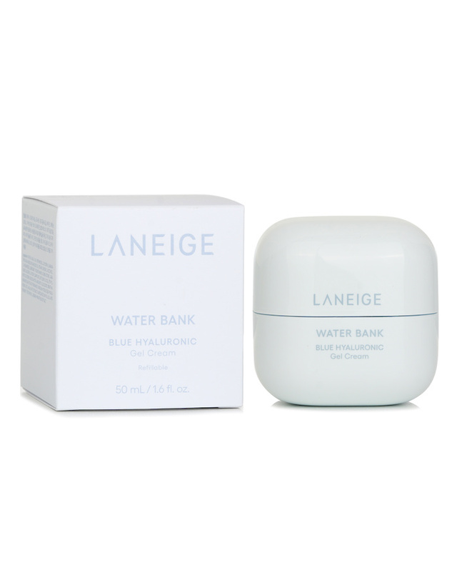 라네즈 라네즈 워터뱅크 블루 히알루론산 젤 크림 50ml 착용컷