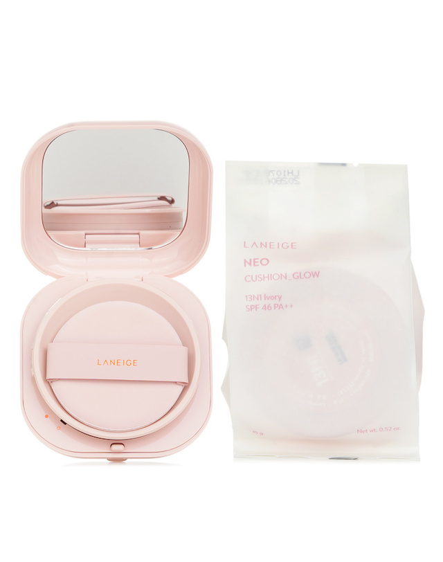 라네즈 라네즈 네오 쿠션 글로우 S46 P+ #13N1 IVORY 15g + 15g 리필 30g 착용컷