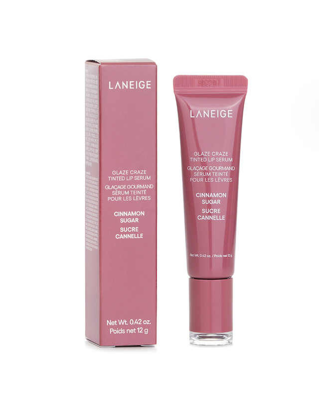 라네즈 라네즈 Glaze Craze Tinted Lip Serum # Cinnamon Sugar 12g 착용컷