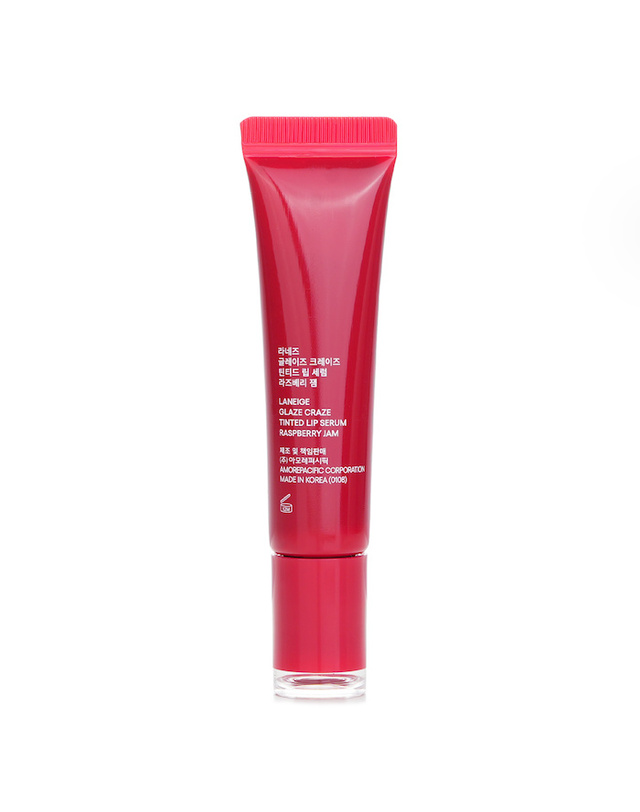 라네즈 라네즈 Glaze Craze Tinted Lip Serum # Raspberry Jam 12g 착용컷