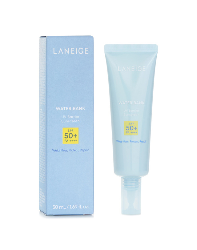 라네즈 라네즈 워터뱅크 U 배리어 S 50+ P+++ 50ml 착용컷