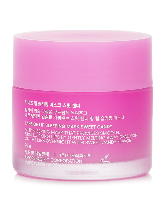 라네즈 라네즈 립 슬리핑 마스크 # 스위트 캔디 봉봉 구르망 20g 착용컷
