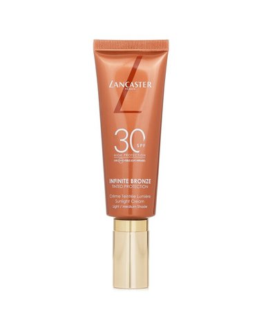 랑카스터 무한 브론즈 썬라이트 크림 SF 30 라이트/중 쉐이드 50ml