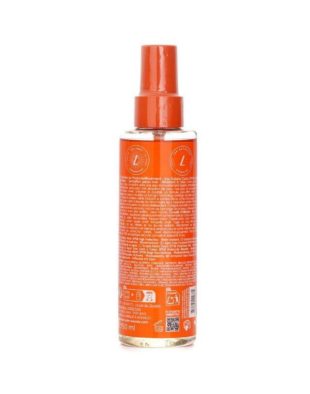 랑카스터 랑카스터 썬 뷰티 선 뷰티 선 바디 워터 SF 30 150ml 착용컷