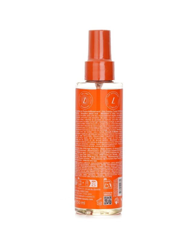 랑카스터 랑카스터 썬 뷰티 선 뷰티 선 바디 워터 SF 50 150ml 착용컷