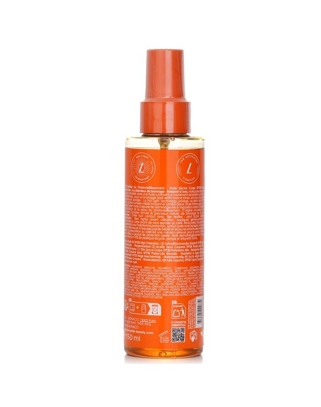 랑카스터 랑카스터 썬 뷰티 선 뷰티 드라이 바디 오일 S 30 150ml 착용컷
