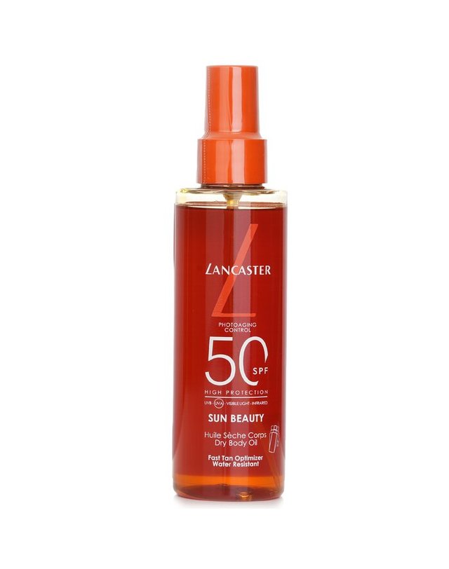 랑카스터 랑카스터 썬 뷰티 선 뷰티 드라이 바디 오일 S 50 150ml 착용컷