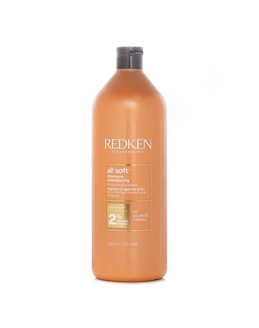 레드켄 올 소프트 올 소프트 샴푸 건성, 부석한 모발용 1000ml