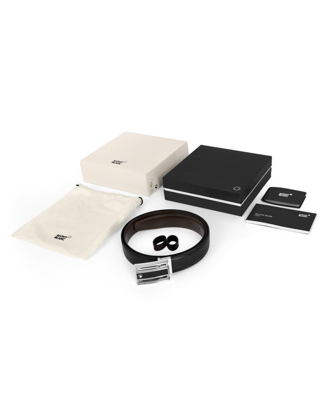 몽블랑 [몽블랑 MONTBLANC] 114423 남성 벨트 착용컷