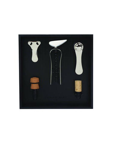 LATELIER DU VIN 아뜰리에 두뱅 와인툴 랙 블랙 세트